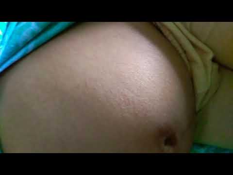 👶Baby (29 weeks) moving inside the belly