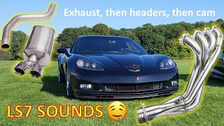 LS7 Sound - Chevy Corvette C6 Z06 7.0 V8 Engine - Exhaust, Headers, Camshaft - and Dyno!! by Enigma Engineering 8,411 views 3 years ago 4 minutes, 6 seconds