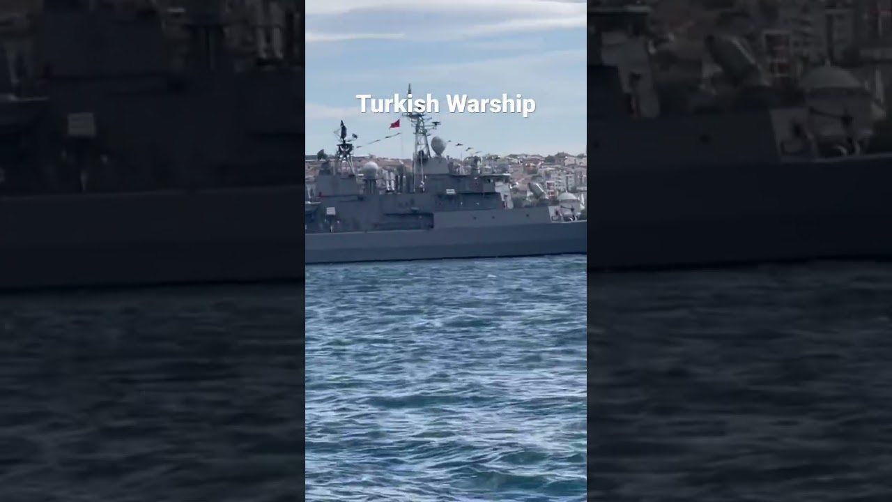 Turkish warship