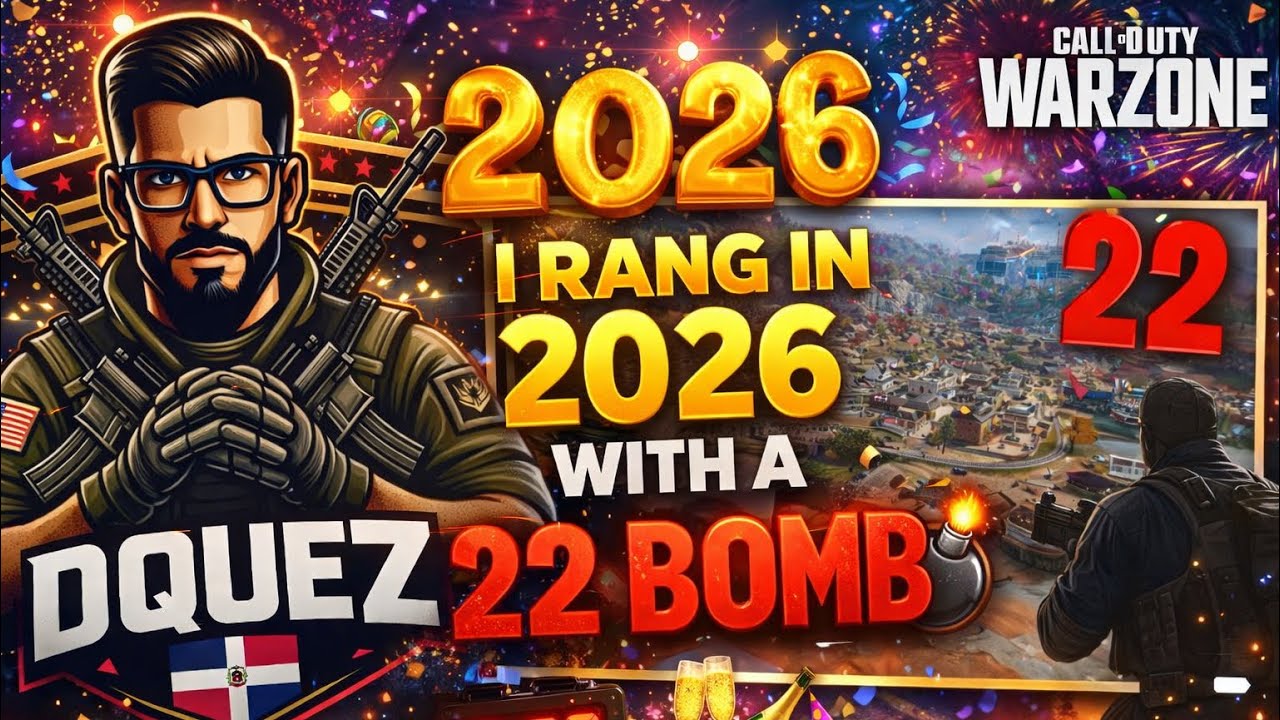 I RANG IN 2026 WITH A 22 BOMB (BO7 Warzone) Resurgence Quads Victory Gameplay