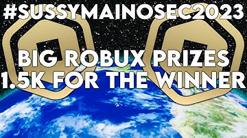 *CLOSED* Edit Comp // 4k+ ROBUX PRIZES #sussymainosec2023
