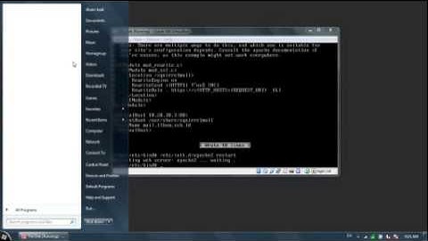 Tutorial Virtual IP, DNS, WEB, MAIL SERVER