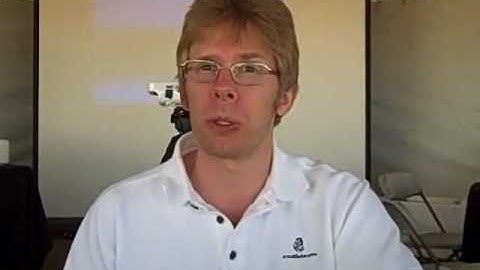John Carmack interview at Lunar Lander Challenge 2008