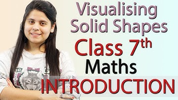 Visualising Solid Shapes Introduction  Chapter 13 - NCERT Class 7th Maths Solutions
