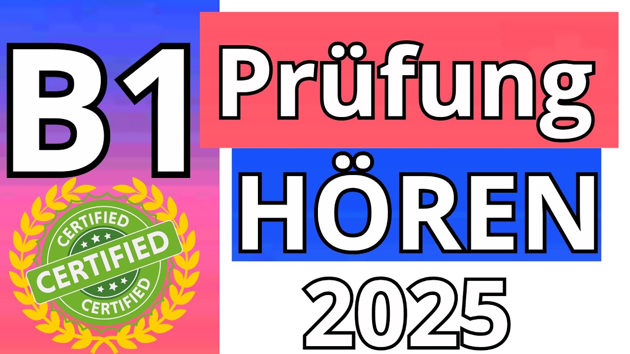 G.A.S.T - B1 Prüfung - Hören Übungssatz - G.A.S.T DTZ 2025 TEST