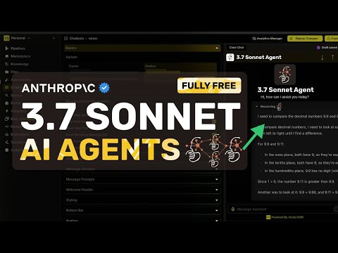 Claude 3.7 Sonnet AGENTS: FULLY FREE Way to Create YOUR CUSTOM AI Agents with 3.7 SONNET in SECONDS! Claude 3.7 Sonnet AGENTS: FULLY FREE Way to Create YOUR CUSTOM AI Agents with 3.7 SONNET in SECONDS!