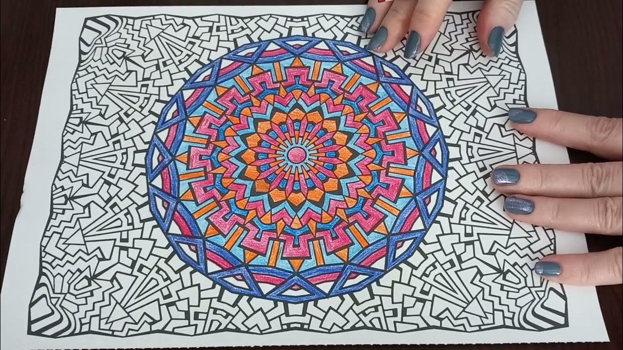 ASMR Dimensions Coloring Book 4 YouTube