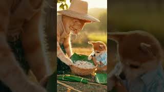 แหย่ไข่มดแดงกัน #cat #ส้มกะจ๋อย #funny #cute #shorts #แมวส้ม #ชิวาว่า #funnycats