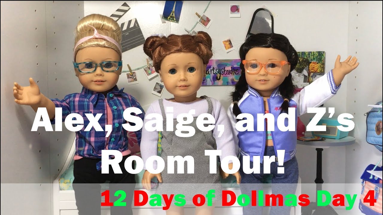 Day 4 American Girl Doll Room Tour YouTube