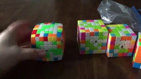 Part 3: Solving the last 2 center cubes of a 9x9x9, 7x7x7, 6x6x6, 5x5x5, and 4x4x4