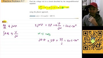 Practice Problem 9.7 - Fundamental of Electric Circuits (Sadiku) 5th Ed