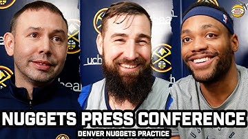 Adelman on Aaron Gordon & Christian Braun Practicing + Nuggets Joke After Practice