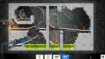 Bridge Constructor Portal Level 59