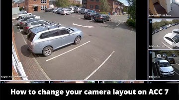 Moving the cameras around in the ACC view