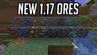 Minecraft: New Ore Textures (Update 1.17 - Snapshot 21w08a)