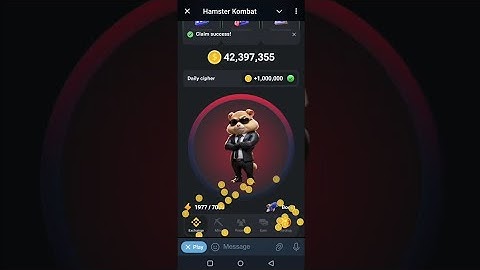 7 July Hamster Kombat Daily Cipher Code| Hamster Kombat Daily Cipher Code