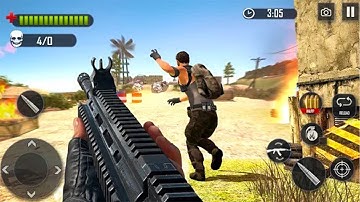 FPS Commando Anti Terrorist Strike Shooting Games - Android GamePlay #7