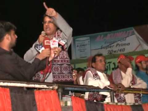 Sindhi ayaz latif palijo long march matyari 02.MPG