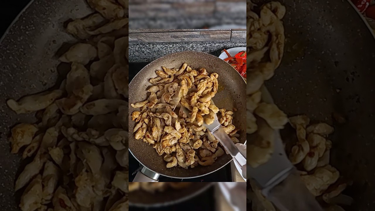 Tavuk Fajita | Yemek Tarifleri [Malzemeler ve Püf Noktaları Açıklamadadır]