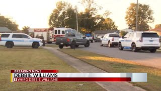Heavy police presence at Foley home