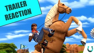 I'm obsessed with this pack! I Sims 4 Horch Ranch Pack I Trailer reaction