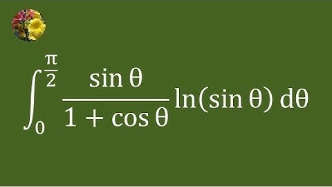 3rd method to evaluate the definite integral using tangent half-angle substitution (Mis-3253AA)