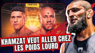 🔴😱 Khamzat Chimaev veut MONTER en POIDS LOURD !💥+ Le retour de Cédric DOUMBE ? + Actu MMA