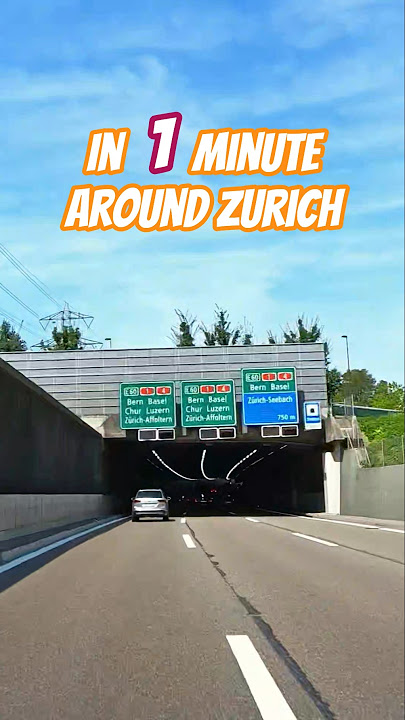 Berkeliling Zurich dalam 1 Menit #switzerland #shorts