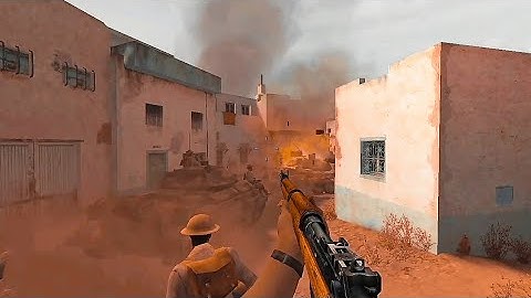 Call of Duty 2 - Mission #15 -Retaking Lost Ground (Gameplay)