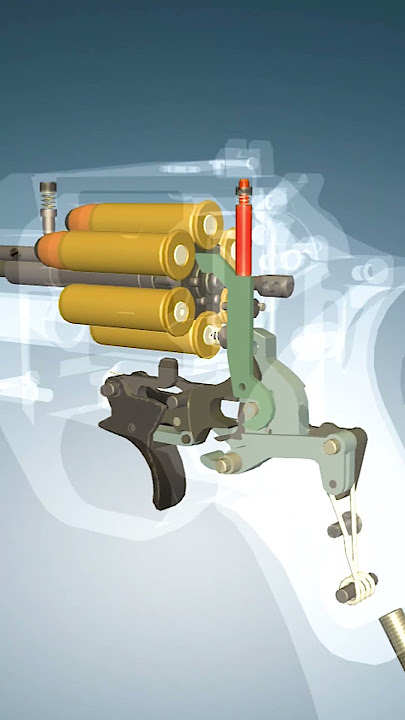 Chiappa Rhino 60DS X-Ray Slow Motion — See the Low-Recoil Magic Inside #firearms #guns #weapons