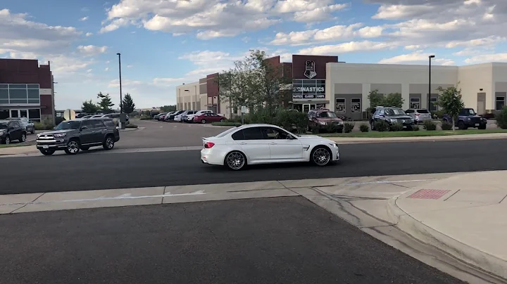 BMW M3 [F80] with resonated Remus midpipe ZCP exhaust - Part 2