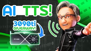 AI Text To Speech Is Getting Crazy + 3090Ti Giveaway