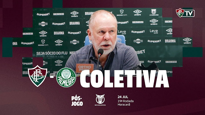 FLUTV - COLETIVA - FLUMINENSE  1 X 0 PALMEIRAS - CAMPEONATO BRASILEIRO 2024