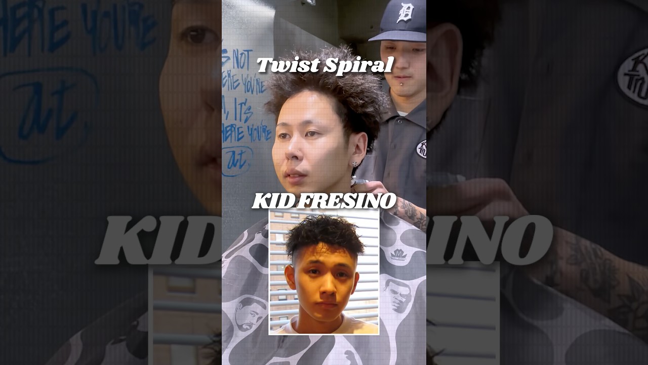 KID FRESINO風ツイストスパイラル by KOMATU(池袋店) #kidfresino #ツイストスパイラル #テーパーフェード