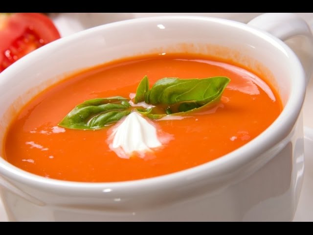 Фитнес рецепты... диетический томатный суп без картошки...
