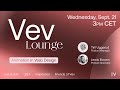 Vev lounge animation in web design