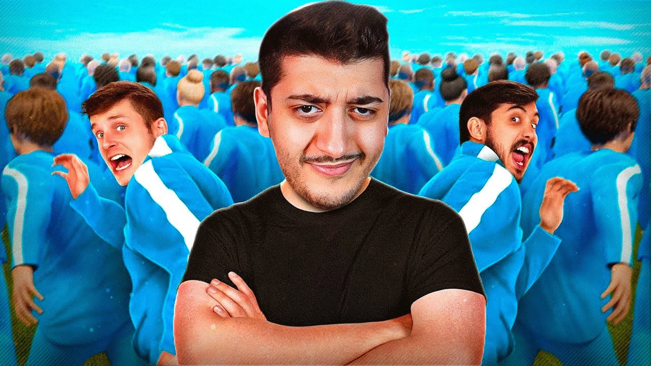 NASCONDINO con 100 PERSONE! di MR BEAST