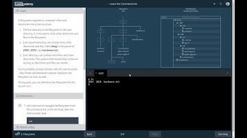 Codecademy: Command Line - Navigation