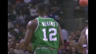 Dominique Wilkins (Celtics Era) Scores 32 in Jump-Shooting Clinic vs. Pistons (1995)