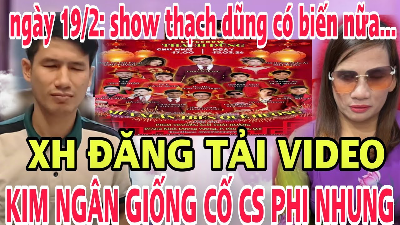 Show Thạch Dũng Có Biến... XH Đăng Đoạn Video Kim Ngân Giống Cố Nghệ Sĩ Phi Nhung