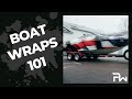BOAT WRAP - amazing before and after!!!