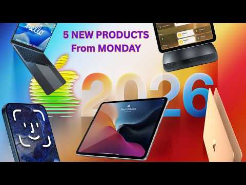 Apple Event 2026 - 5 Big Apple Products in 2026 | Here’s What’s Coming