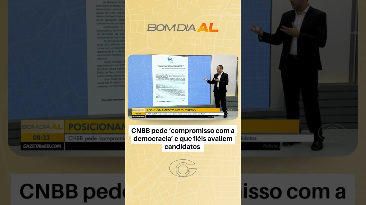 CNBB pede ‘compromisso com a democracia’ e que fiéis avaliem candidatos