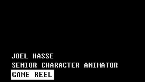 Joel Hasse - MoCap Animation Reel 2025