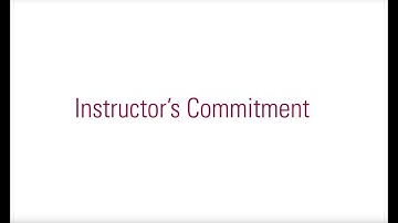 FLEX FORWARD: Instructor’s Commitment