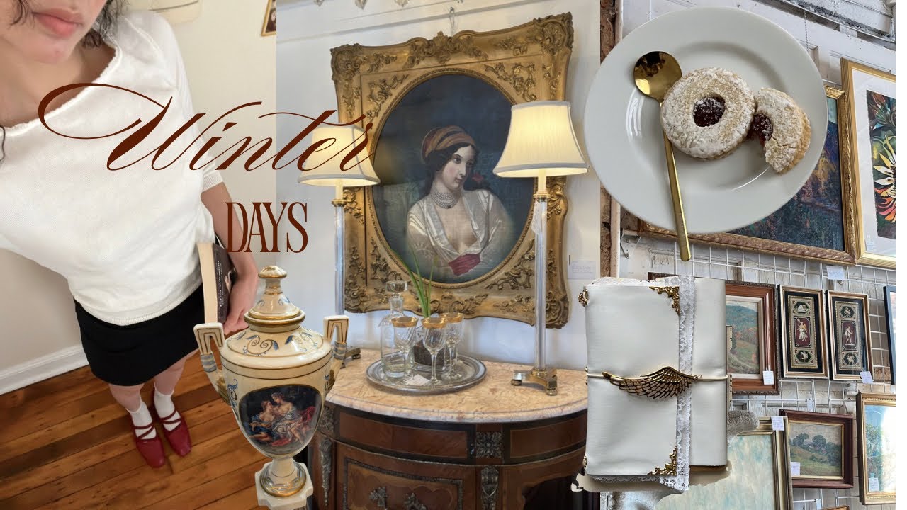 Дневник жизни | Покупки антиквариата, составление цветочных композиций, новый дневник