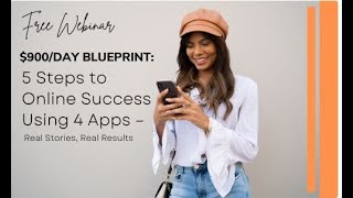 The 5 Steps to Online Success Using 4 apps