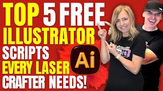 Famous TOP 5 FREE Adobe Illustrator Scripts for Laser Crafters 🔥 | Save Time, Cut Better, Stress Less! Net Worth