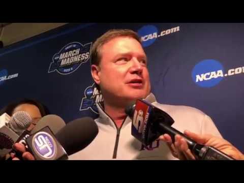 Bill Self on advancing to Final Four: 'It feels unbelievable' - YouTube