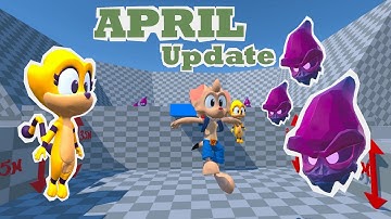 Fenec & Feebs April Update | 3D Platformer | Unity 3D
